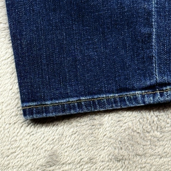 Frame Le Garcon Skinny Jeans 28(30) Distressed Mid Rise Medium Wash 27 Inseam - Picture 14 of 14